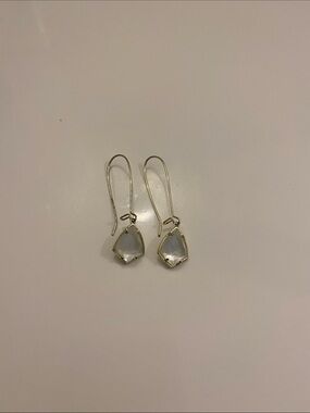 Kendra Scott- Gold Drop Moonstone Teardrop Earrings - Women Jewelry